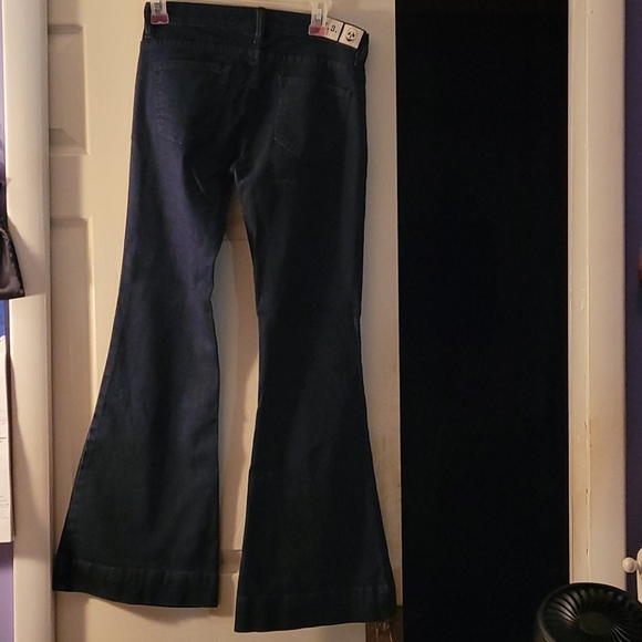 I.ndigo S.aints dark jeans wide leg size 28 - Picture 5 of 7